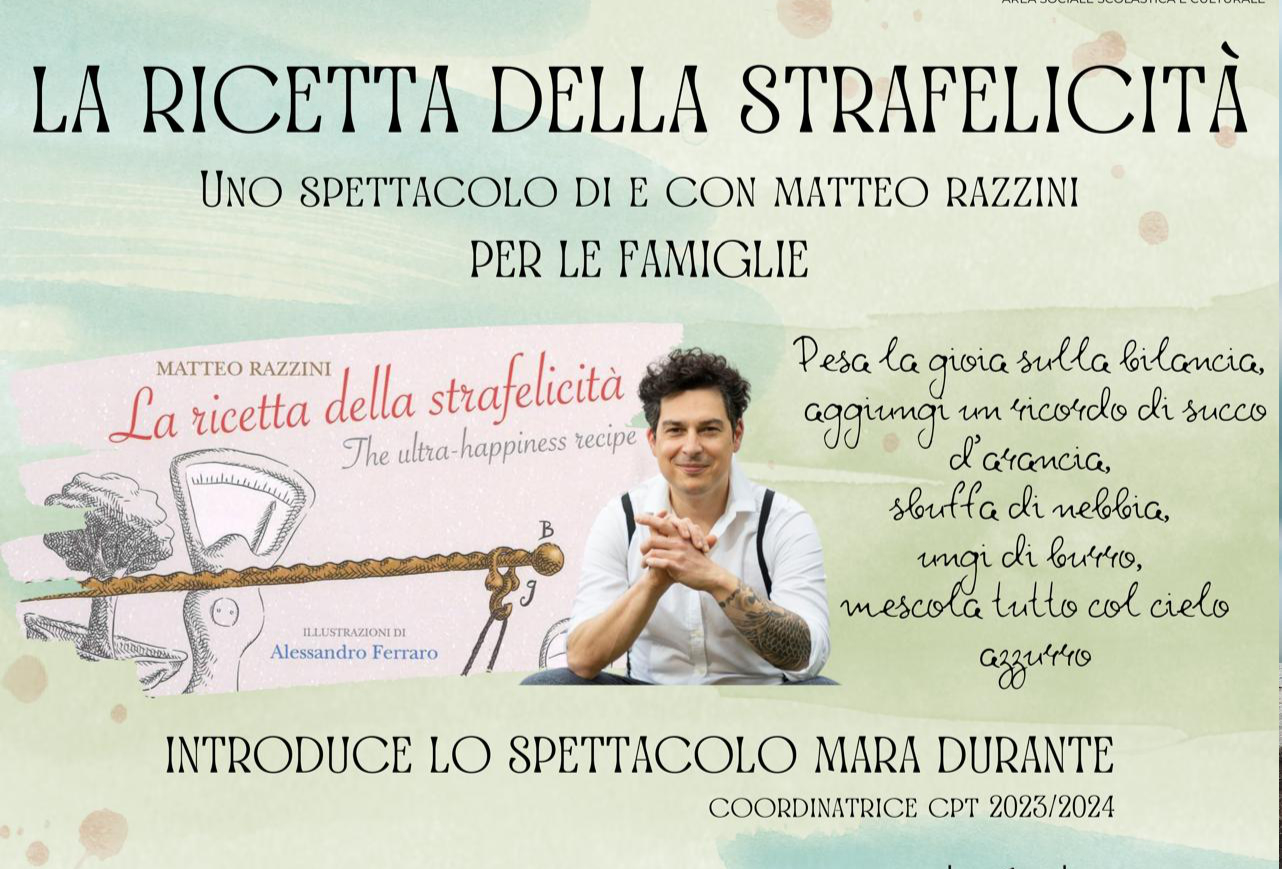 La ricetta della strafelicità: uno spettacolo per famiglie tra emozioni e immaginazione